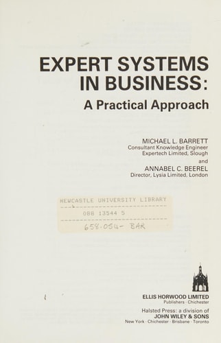 Expert Systems Business Pra