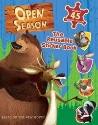 Open Season Reusable Sticker Book