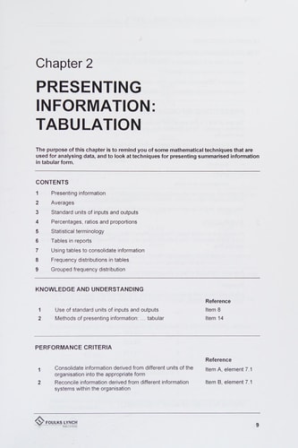 Preparing Reports and Returns A7