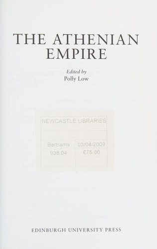 The Athenian Empire