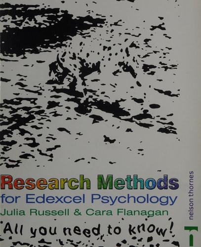 Research Methods for Edexcel Psychology
