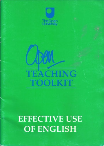 Effective Use of English