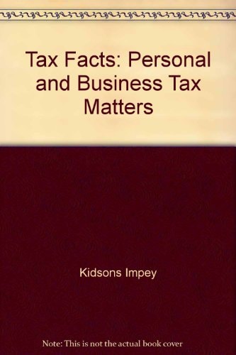 Tax Facts 1995-1996