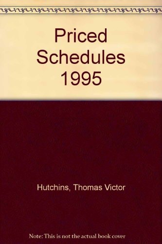 Hutchins' Price Schedules 1995