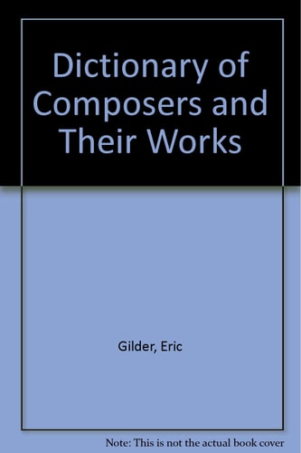 Dictionary of Composers