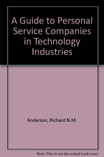 Personal Service Companies A Practical Guide