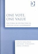 One Vote, One Value: Electoral Re-Districting in English Local Government