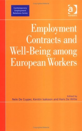 Employment Contracts and Well-being Among European Workers