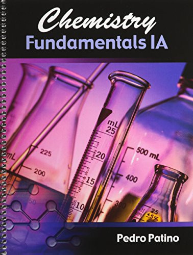 Chemistry Fundamentals IA