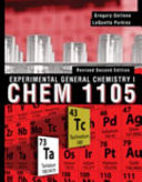 Experimental General Chemistry I Chem 1105