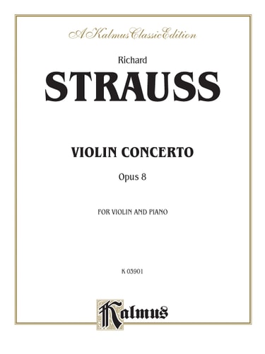 Violin Concerto, Op. 8 (Kalmus Edition)