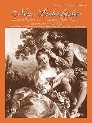 Neue Liebeslieder Walzer, Opus 65 Satb (German, English Language Edition)