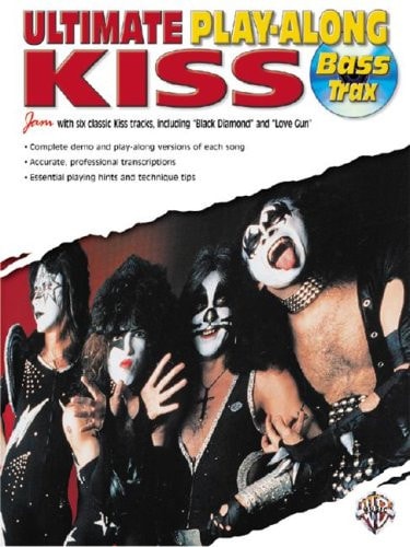 Ultimate Play-Along Bass Trax KISS Book and CD