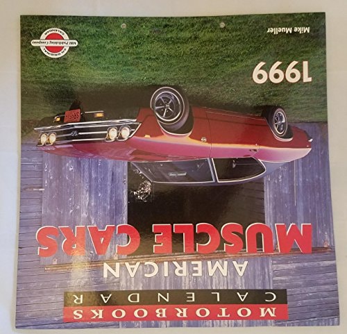 Cal 99 Motorbooks Calendar: American Muscle Cars