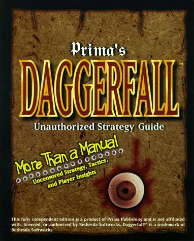 Daggerfall Unauthorized Strategy Guide
