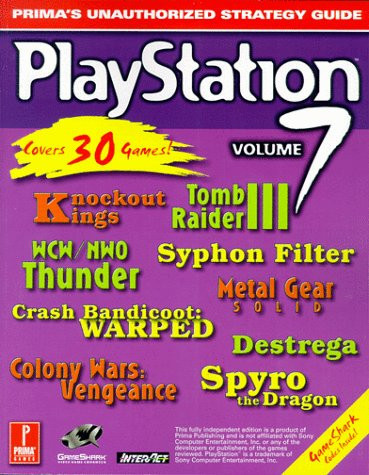 PlayStation Game Secrets Prima's Unauthorized Strategy Guide
