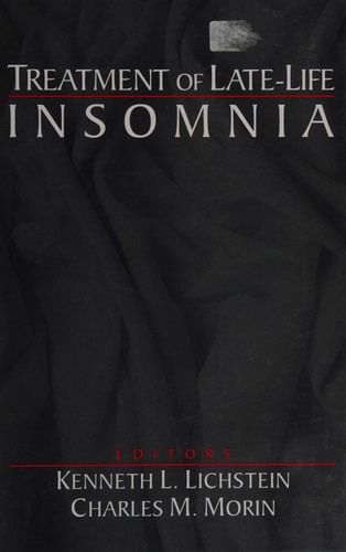 Treatment of Late-Life Insomnia