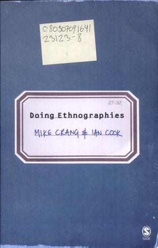 Doing Ethnographies