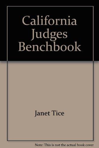 California Judges Benchbook / Search & Seizure / 2nd Edition