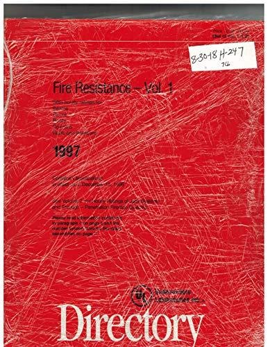 Fire Resistance Directory, 1997