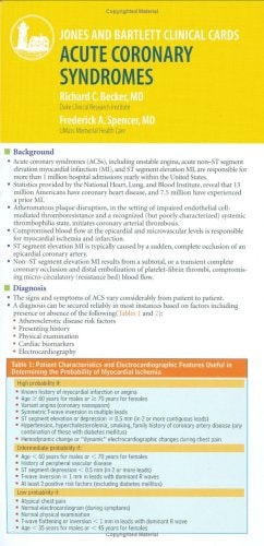 Acute Coronary Syndromes