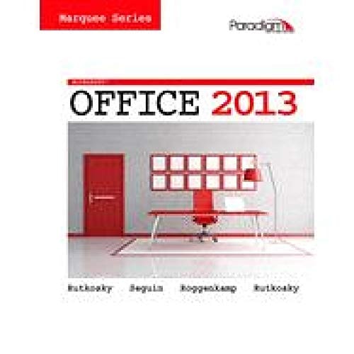 Marquee Microsoft Office 2013 - Text with Snap 2013 + Data Files CD