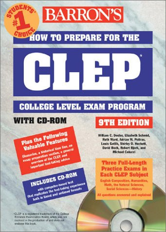 How to Prepare for the CLEP with CD-ROM