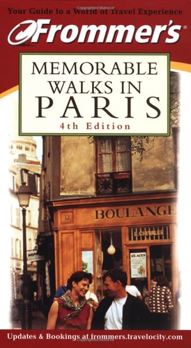 Frommer's Memorable Walks in Paris