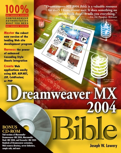 Dreamweaver MX 2004 Bible