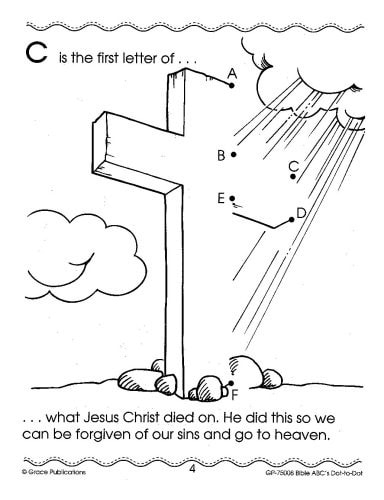 Bible ABC's Dot-to-Dot