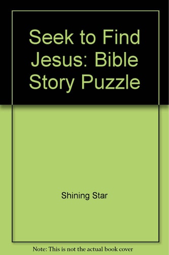 Seek to Find Jesus Bible Story Puzzle