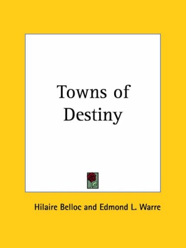 Towns of Destiny 1927