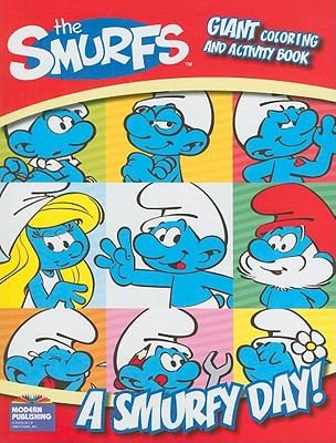 A Smurfy Day Giant Coloring and Activity Book