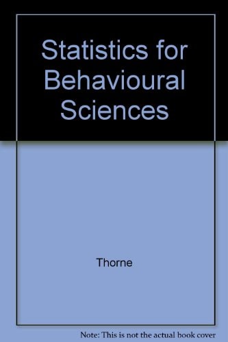 Statistics for Behavioural Sciences