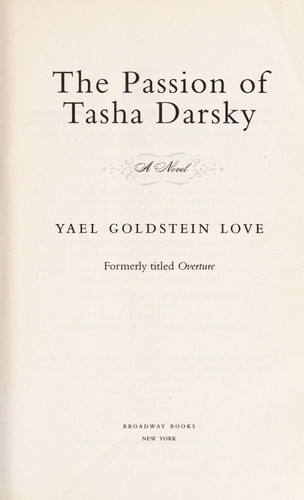The Passion of Tasha Darsky