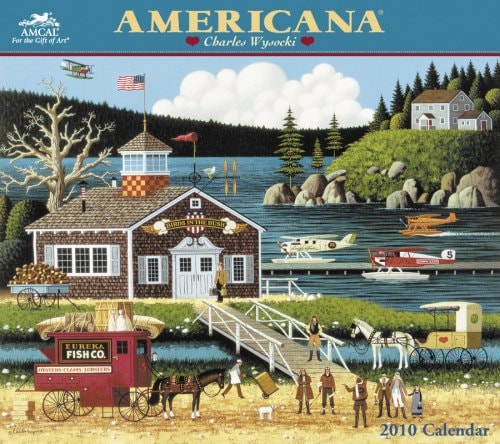 Charles Wysocki Americana 2010 Calendar