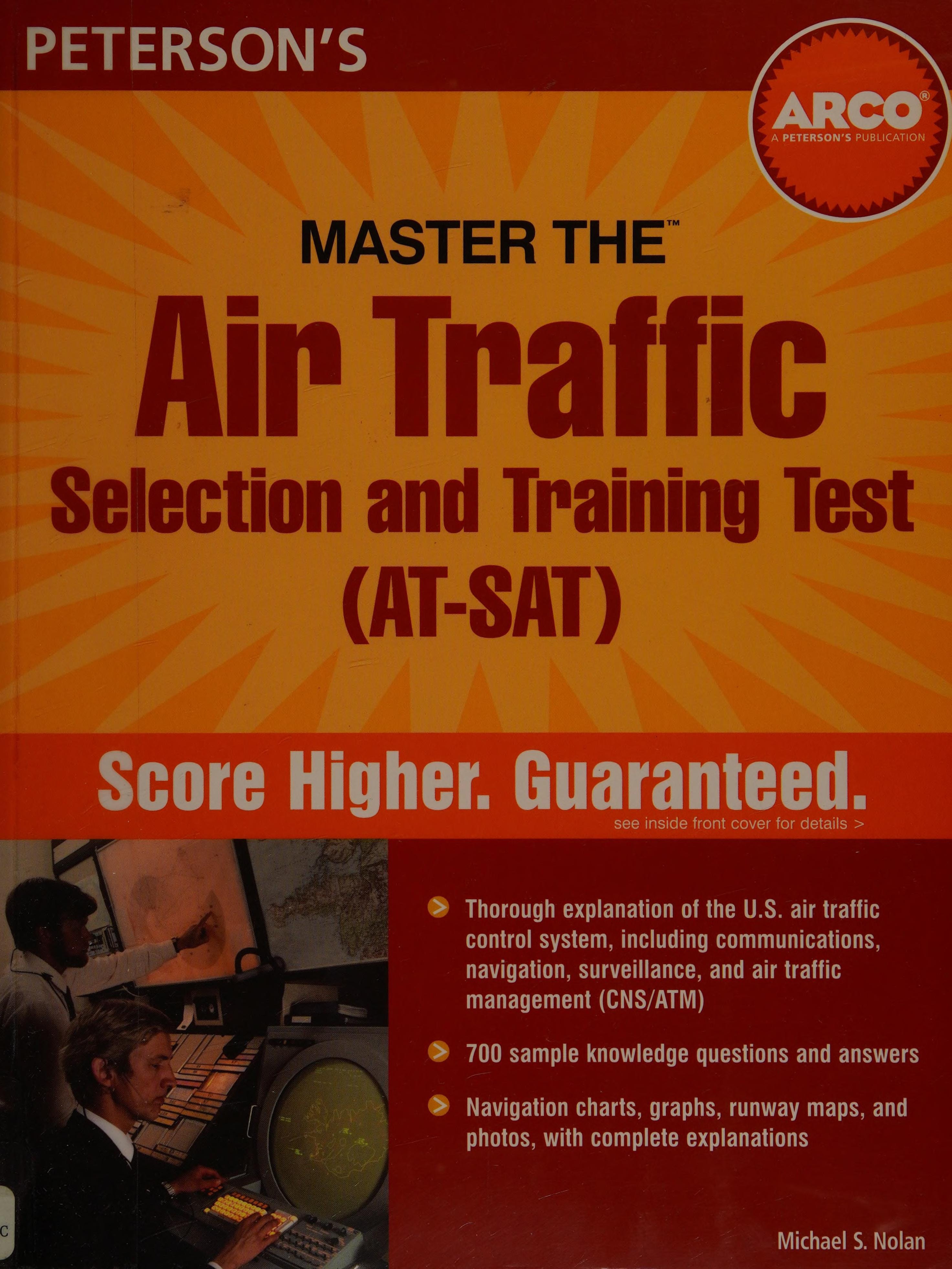 Peterson's Master the Air Traffic Selection and Training Test (AT-SAT)