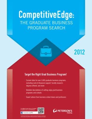 Petersons Competitive Edge: The Graduate Business Programs Search