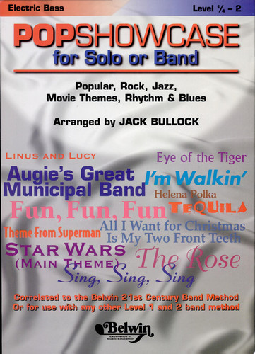 Popshowcase for Solo Or Band Electric Bass