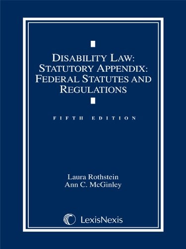 Disability Law Cases, Materials, Problems