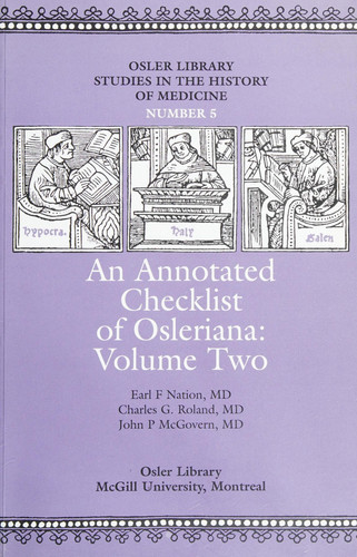 An Annotated Checklist of Osleriana