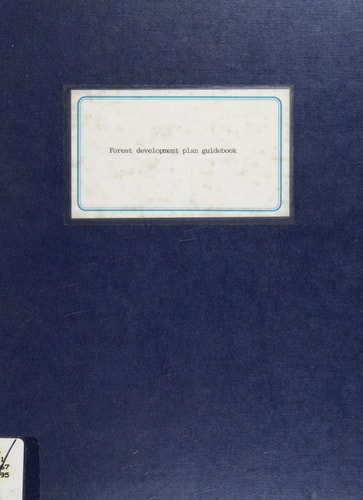 Forest Development Plan Guidebook