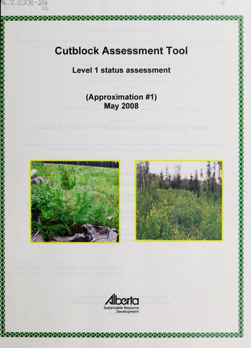 Cutblock Assessment Tool Level 1 Status Assessment