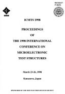 ICMTS 1998 Proceedings of the 1998 IEEE International Conference on Microelectronic Test Structures, March 23-26, 1998, Kanazawa, Japan