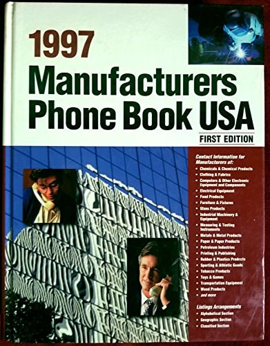Manufacturers Phone Book USA 1997