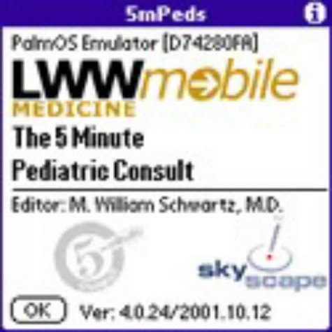 The 5-Minute Pediatric Consult