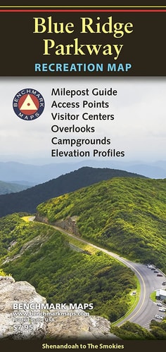 Blue Ridge Parkway Recreation Map