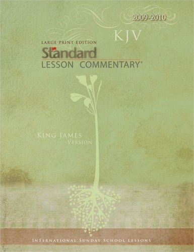 Large Print Edition KJV Standard Lesson Commentary