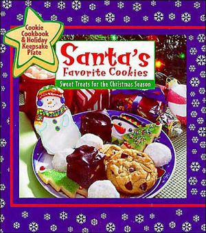 Santa's Favorite Cookies book and plate boxed set