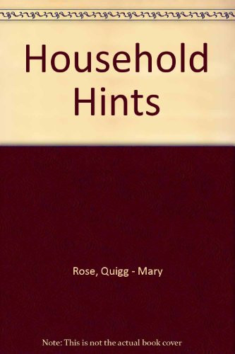 Household Hints
